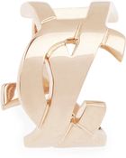 Saint Laurent Monogram Ring - Lyst