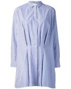 Thakoon Addition Tuck Front Shirtdress - Lyst