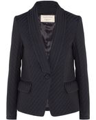 Maison Kitsuné Chale Cotton-Blend Jacquard Blazer - Lyst