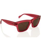 Celine Pink Wayfarer Sunglasses - Lyst