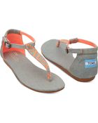 Toms Trim Womens Playa Sandals - Lyst