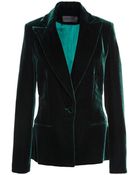 Cushnie et Ochs Velvet Blazer - Lyst