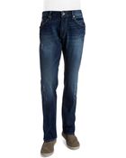 Guess Distressed Straight Jeans - Lyst
