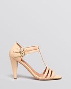 Corso Como Open Toe T Strap Sandals - Aster High Heel - Lyst