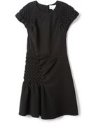 3.1 Phillip Lim Smocked Shoulder Dress - Lyst