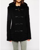 Gloverall Short Duffle Coat - Lyst