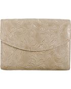L'Wren Scott Small Stamped Leather Pouchette - Lyst