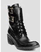 Donald J Pliner Lace Up Combat Boots Danti - Lyst