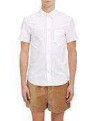 Acne Studios Isherwood Short-Sleeve Shirt - Lyst