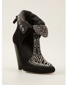 Isabel Marant Sculpted Ankle Boots - Lyst
