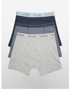 Calvin Klein Cotton Stretch 3-Pack Boxer Brief - Lyst