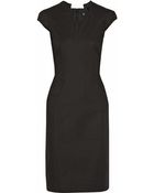 Zac Posen Stretch-Cotton Dress - Lyst