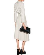 Jil Sander Iridescent Leather Jil Clutch - Lyst