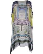 Mary Katrantzou Short Dress - Lyst