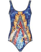 We Are Handsome Ocean Warrior Scoop Swimsuit - Lyst