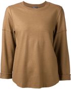 Vince Relaxed Sweatshirt - Lyst