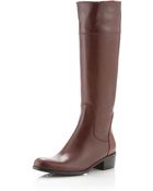 Sesto Meucci Diana Leather Knee Boot - Lyst