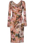 Dolce & Gabbana Kneelength Dress - Lyst