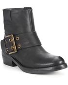 Nine West Kassy Moto Booties - Lyst
