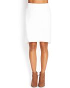 Love 21 Asymmetrical Kneelength Skirt - Lyst