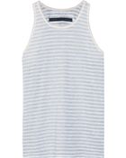 Enza Costa Striped Jersey Tank - Lyst