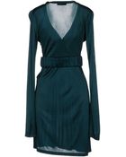 Versace Jeans Couture Short Dress - Lyst
