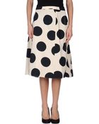 Marni 3/4 Length Skirt - Lyst