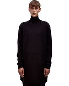 Rick Owens Mens Moody Turtle Knit Sweater - Lyst