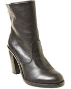 Steve Madden San Jose Leather Ankle Boots - Lyst