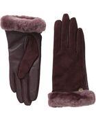 Ugg Classic Suede Smart Glove 14 - Lyst