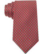 Tommy Hilfiger Christmas Tree Micro-print Tie - Lyst
