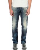 Diesel Krayver Tapered Mid-rise Denim Jeans - For Men - Lyst