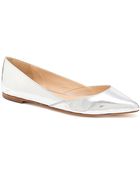Loeffler Randall Lou Pointed Toe Flat - Lyst