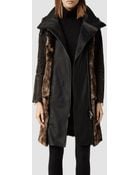 AllSaints Gibson Coat - Lyst