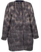 Martin Grant Cardigan Coat With Buttons - Lyst