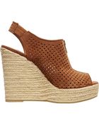 Steve Madden Olivvia Slingback Wedges - Lyst