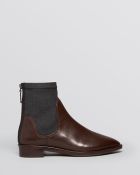 Tory Burch Pointed Toe Flat Booties Newton - Lyst