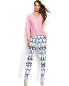 Inc International Concepts Petite Printed Tapered-Leg Soft Pants - Lyst