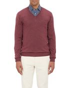 Etro V-Neck Sweater - Lyst