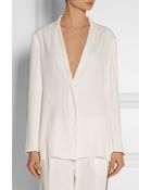 Lanvin Crepe Blazer - Lyst