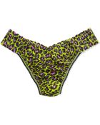 Hanky Panky Original-rise Wildcat-print Thong - Lyst