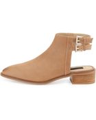 Steven By Steve Madden Nadiya Open-Heel Bootie - Lyst