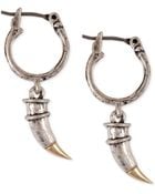 Lucky Brand Two-Tone Horn Drop Earrings - Lyst