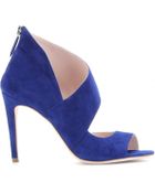 Miu Miu Suede Sandals - Lyst