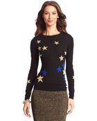 Diane von Furstenberg Wool Intarsia Sweater - Lyst