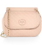Tory Burch Marion Quilted Saddle Shoulder Bag - Lyst
