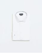 Zara Plain Oxford Shirt With Tape - Lyst