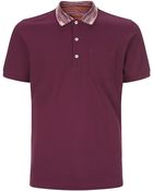 Missoni Space Dye Collar Polo Shirt - Lyst