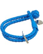 Bottega Veneta Intrecciato Nappa-leather Bracelet - Lyst