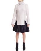 Charlie May Merino Roll Neck Sweater - Lyst